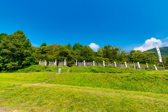 「関ヶ原の戦い」において、島左近が構えた陣跡のイメージ写真